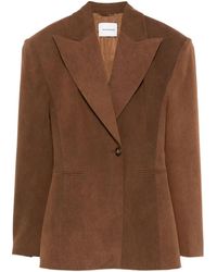 ANDAMANE - Single-Breasted Blazer - Lyst