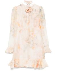 Zimmermann - Crush Flower ミニドレス - Lyst
