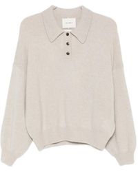 Lisa Yang - Etta Button-Placket Sweater - Lyst