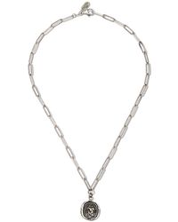 Pyrrha Sterling Silver Strength And Resilience Charm Necklace - Metallic