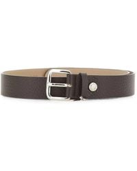 Gianni Chiarini - Logo-Charm Grained-Leather Belt - Lyst