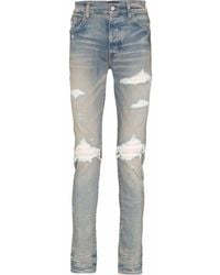 Amiri - Mx1 Ultra Suede Skinny Jeans - Lyst