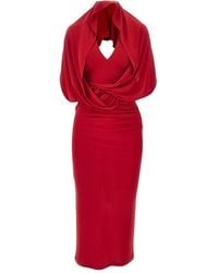 ANDAMANE - Annie Open-Back Midi Dress - Lyst