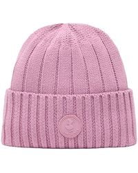 Save The Duck - Jo Logo-Patch Beanie Hat - Lyst
