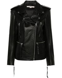 Remain - Leather Biker Jacket - Lyst