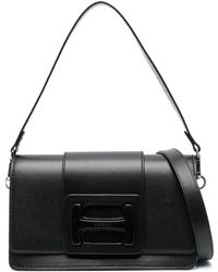 Hogan - H-bag Leather Crossbody Bag - Lyst
