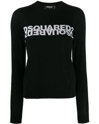 DSquared² - Pullover Mit Logo - Lyst