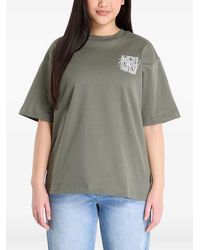 EA7 - Logo-Print T-Shirt - Lyst