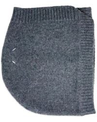 Maison Margiela - Four Stitches Button-Fastening Beanie Hat - Lyst