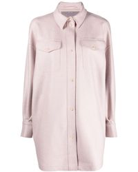 Herno - Felted-Finish Virgin Wool Shirt - Lyst