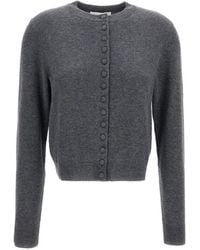 Lisa Yang - Cropped Button-Up Cardigan - Lyst