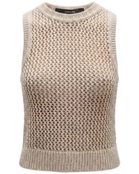 Toccin - Winnie Sleeveless Knitted Tank Top - Lyst