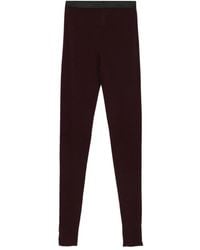 Forte Forte - Leggings Mit Hohem Bund - Lyst