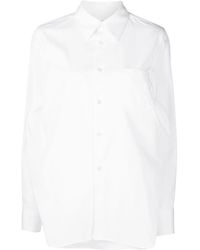 Comme des Garçons - Hemd Aus Popeline - Lyst