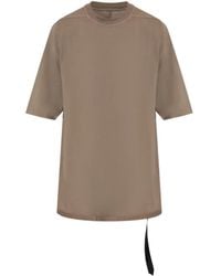 Rick Owens - T-Shirt Met Stikseldetail Aan De Achterkant - Lyst