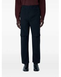 MHL by Margaret Howell - Press Stud Elasticated Trousers - Lyst