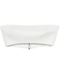 Maticevski - Zip Strapless Top - Lyst
