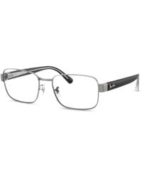 Ray-Ban - Rectangle-Frame Glasses - Lyst