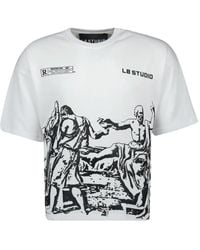 L8 Studio - Socrate Cotton T-Shirt - Lyst