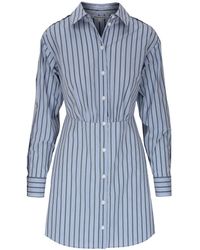 Veronica Beard - Rae Striped Mini Dress - Lyst