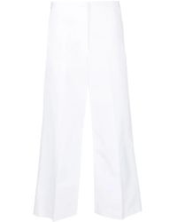 Fabiana Filippi - Wide Leg Cotton Trousers - Lyst