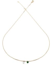 Raphaele Canot - 18Kt Set Free Diamond Necklace - Lyst