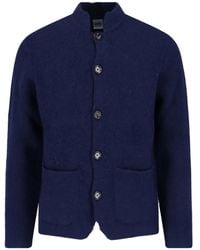 Aspesi - Cardigan mit aufgesetzter Tasche - Lyst