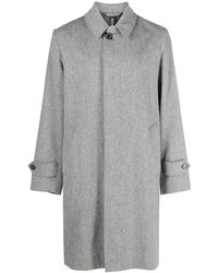 Mackintosh - Didsbury Button-up Wool Coat - Lyst