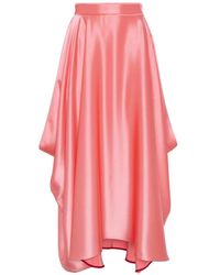ROKSANDA - Amari Asymmetric-Hem Skirt - Lyst