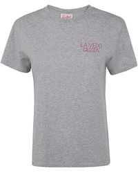 MC2 Saint Barth - T-Shirt Emilie Brodé - Lyst