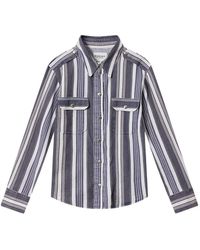 Isabel Marant - Gelva Striped Shirt - Lyst