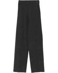 Max Mara - Flat-Front Side-Pocket Trousers - Lyst
