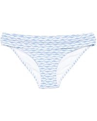 Heidi Klein - Geometric-Print Bikini Bottoms - Lyst