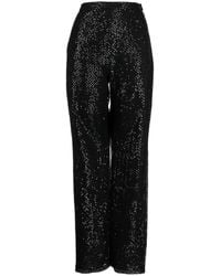 Saiid Kobeisy - Sequined Straight-Leg Trousers - Lyst