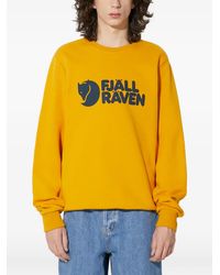 Fjallraven - Logo Crew-Neck Sweatshirt - Lyst