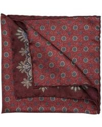 Elizabetta - Brando Silk Pocket Square - Lyst