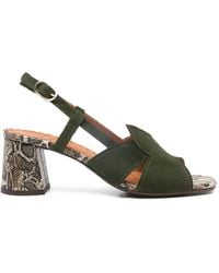 Chie Mihara - Suede Sandals - Lyst