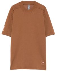 adidas By Stella McCartney - Logo-Print Short-Sleeve T-Shirt - Lyst