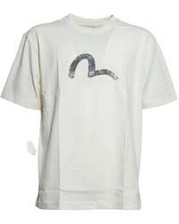 Evisu - Ebisu & Seagull-Print T-Shirt - Lyst