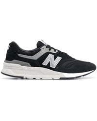 New Balance - Low-top Mesh-panel Sneakers - Lyst