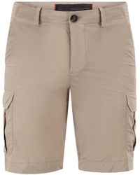 Rrd - Buttoned Cargo Shorts - Lyst