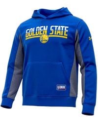 Under Armour - X Golden State Warriors Logo-Print Hoodie - Lyst