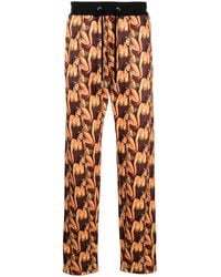 Roberto Cavalli - Printed Track Pants - Lyst