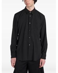 Comme des Garçons - Ruffled Zip-Detail Shirt - Lyst