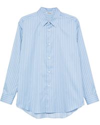 AURALEE - Camicia A Righe - Lyst