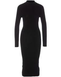 MICHAEL Michael Kors - Merino Mock Nk Drs - Lyst