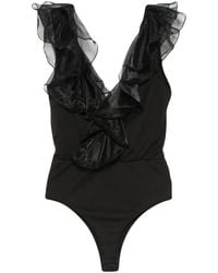 Twinset - Ruffle-Trimmed Sleeveless Top - Lyst