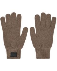 Paul Smith - Camel Cashmere-Blend Gloves - Lyst