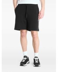 KARL LAGERFELD - Logo-Print Drawstring Shorts - Lyst