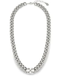 Off-White c/o Virgil Abloh - Arrows Curb-Chain Necklace - Lyst